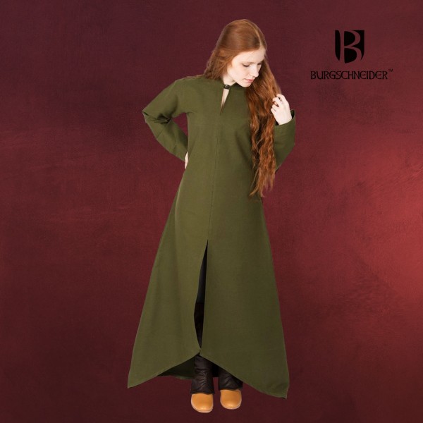 Mittelalter Kleid Ranwen oliv