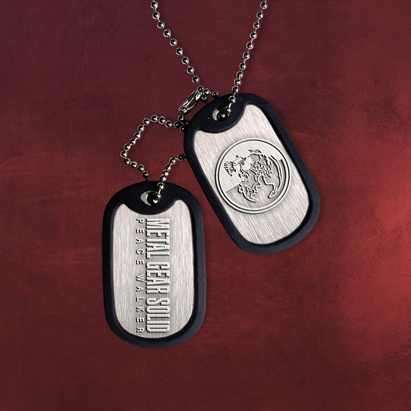 Metal Gear - Solid Peace Walker Dog-Tag Kette