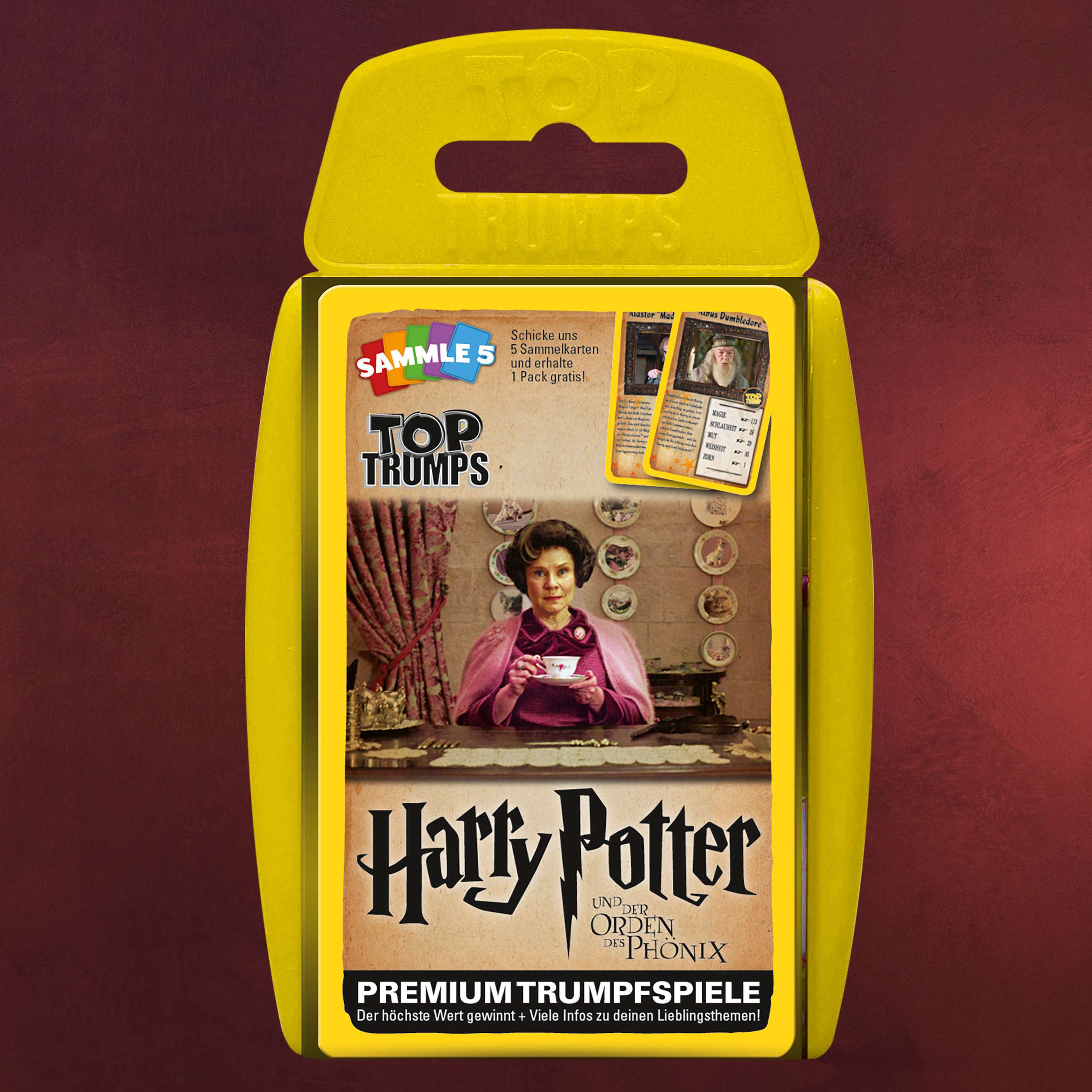 Harry Potter Und Der Orden Des Phonix Top Trumps Spielkarten