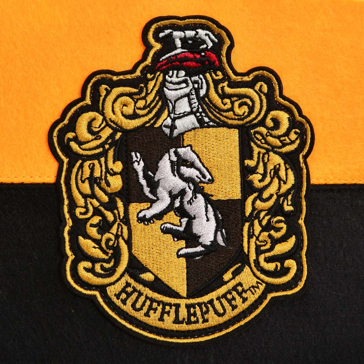 Harry Potter Hufflepuff Wappen Fahne Filz Elbenwald