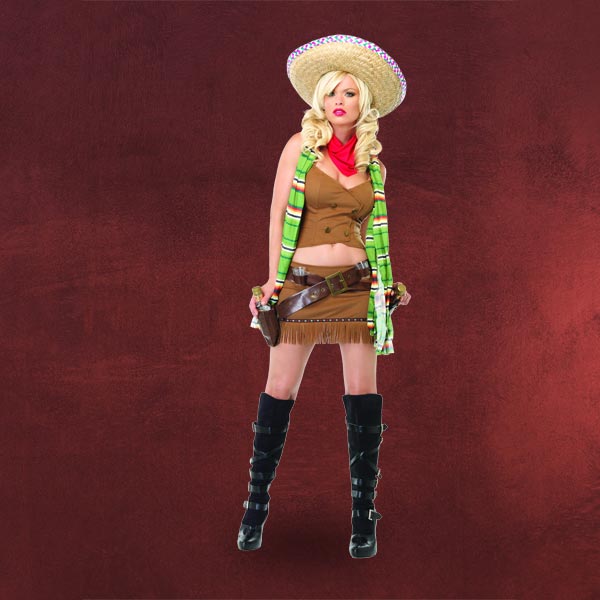 Sexy Mexikanerin Kostüm