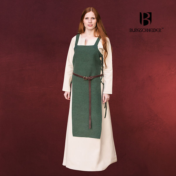 Mittelalter Überkleid Gyda grün