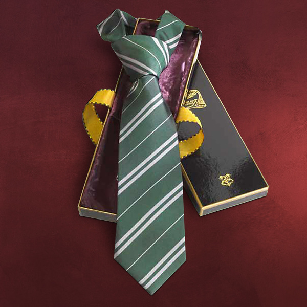 Harry Potter - Slytherin Krawatte Seide