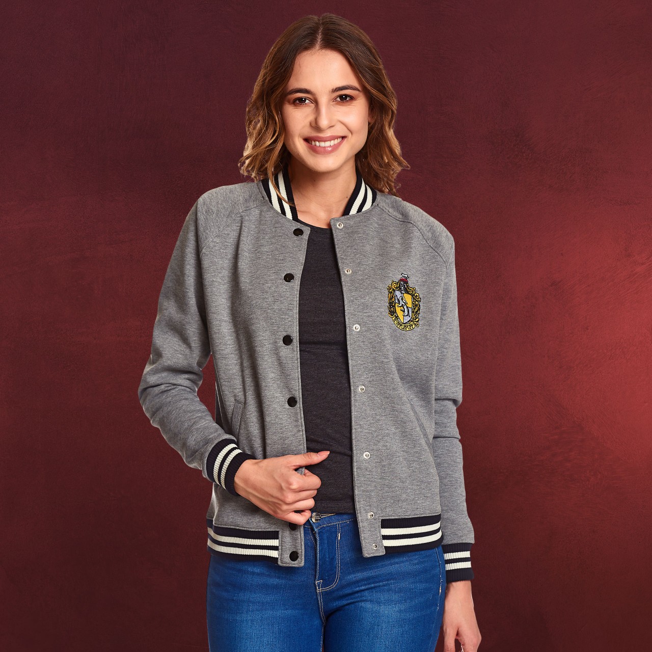 college jacke damen grau schwarz college jacke damen grau schwarz