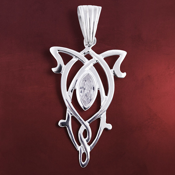Arwens Anhänger Heraldic Silber