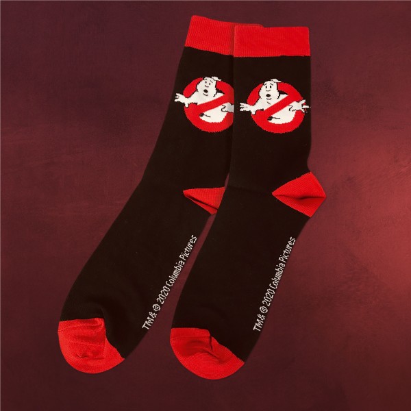 Ghostbusters - Logo Socken schwarz
