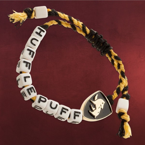 Harry Potter - Hufflepuff Cube Bead Armband