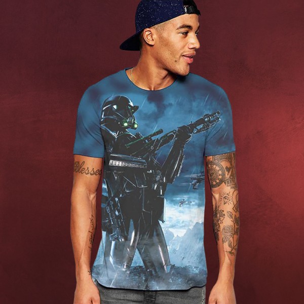 Rogue One T-Shirt - Death Trooper Pose Star Wars