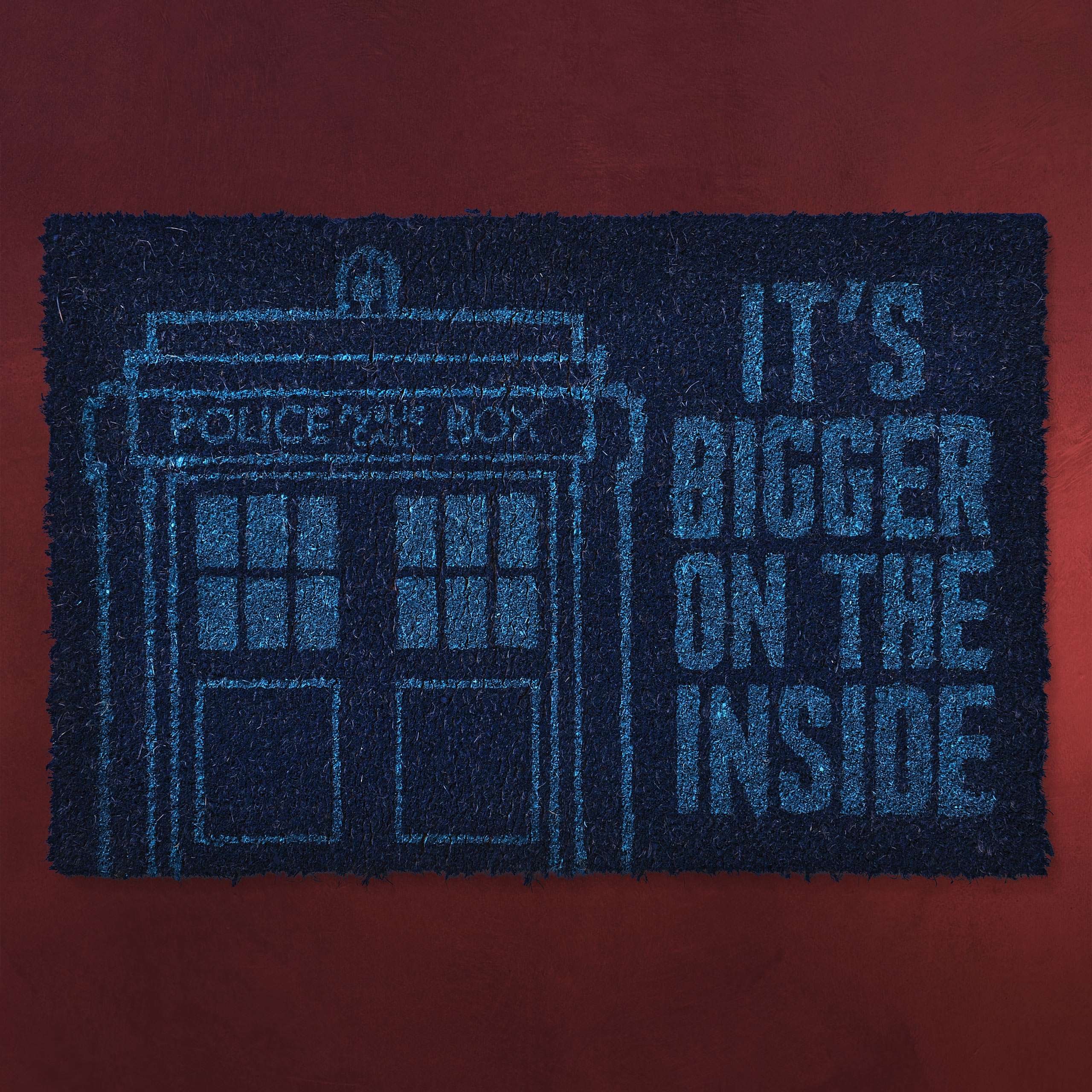Doctor Who Tardis Fußmatte 60 x 40 cm