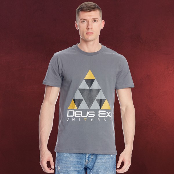 Deus Ex - Sierpinski T-Shirt grau