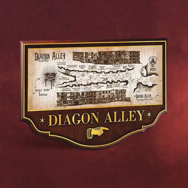 Harry Potter - Winkelgasse Wandbild