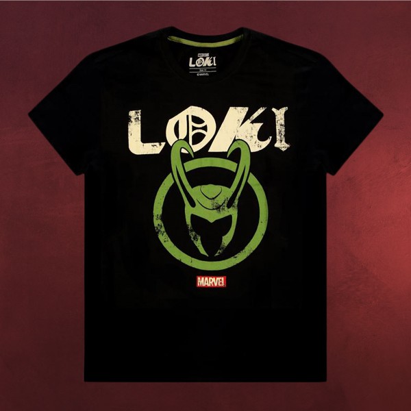 Loki - Logo Badge T-Shirt schwarz