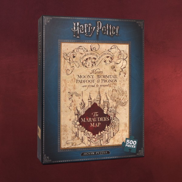 Harry Potter - Karte des Rumtreibers Puzzle