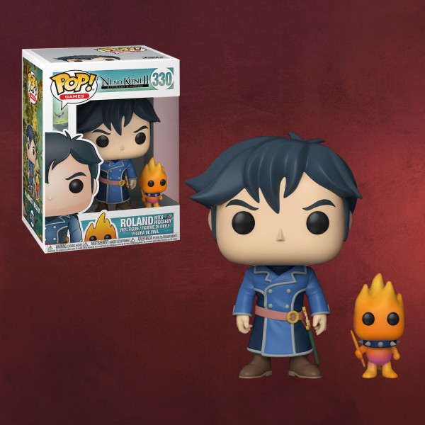 Ni No Kuni - Roland mit Higgledy Funko Pop Figur