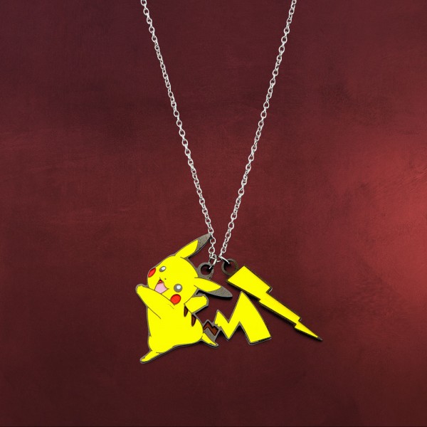 Pokemon - Pikachu Blitz Anhänger emailliert