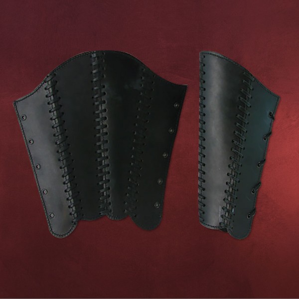 Beinschienen Squire schwarz