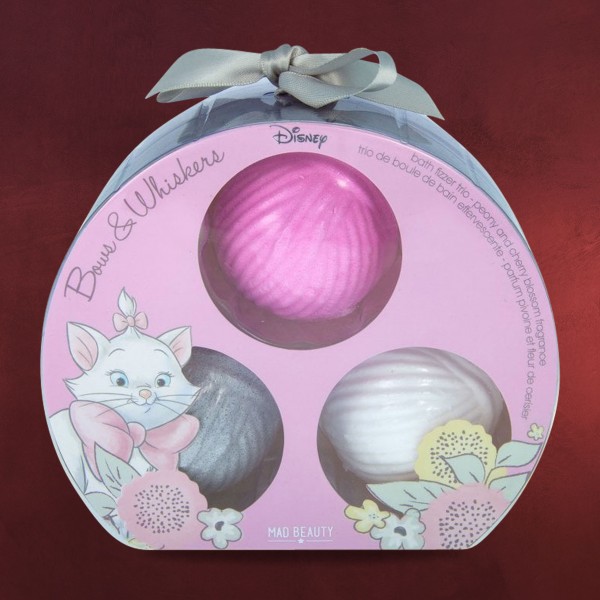 Aristocats - Marie Wollknäuel Badebomben 3er Set