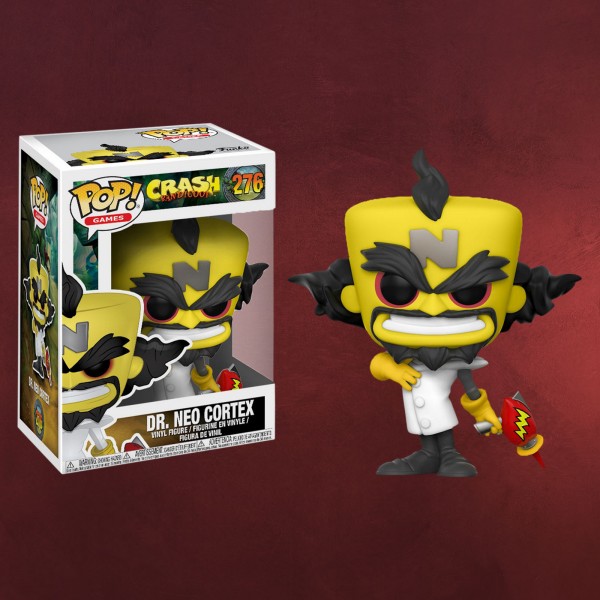 Crash Bandicoot - Dr. Neo Cortex Funko Pop Figur