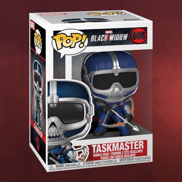 Black Widow Taskmaster Mit Bogen Funko Pop Wackelkopf Figur Elbenwald