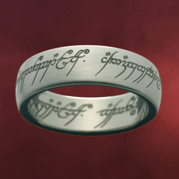 Der EINE Ring - Edelstahl matt