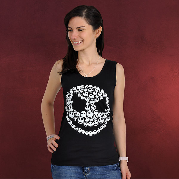 Nightmare Before Christmas - Skull of Skulls Lady Tank Top