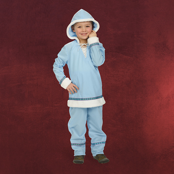 Eskimo Zweiteiler mit Kapuze - Kinderkostüm