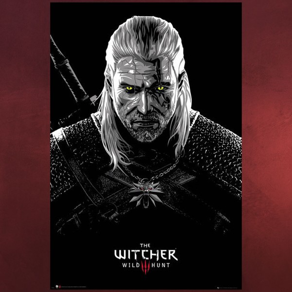 Witcher - Poisoned Geralt Maxi Poster