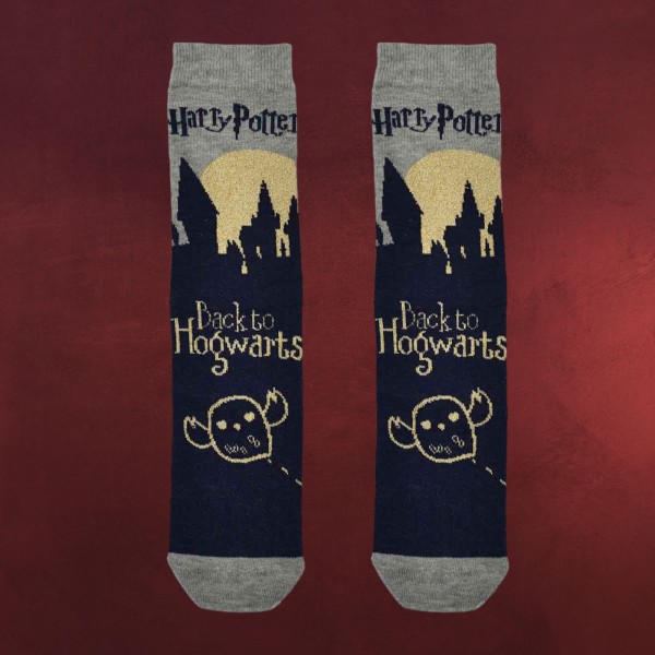 Harry Potter - Hogwarts School Glitzer Socken