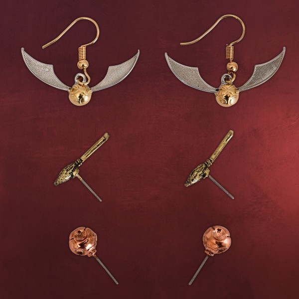 Harry Potter - Quidditch Ohrstecker Set
