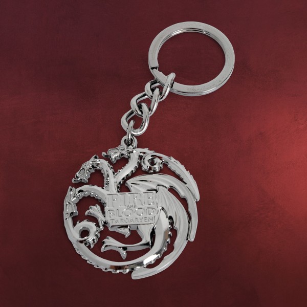 Game of Thrones - Targaryen Wappen Schlüsselanhänger