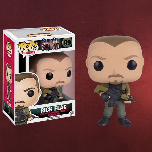 Suicide Squad - Rick Flag Croc Mini-Figur