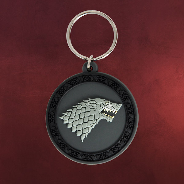 Game of Thrones - House Stark Schattenwolf Schlüsselanhänger