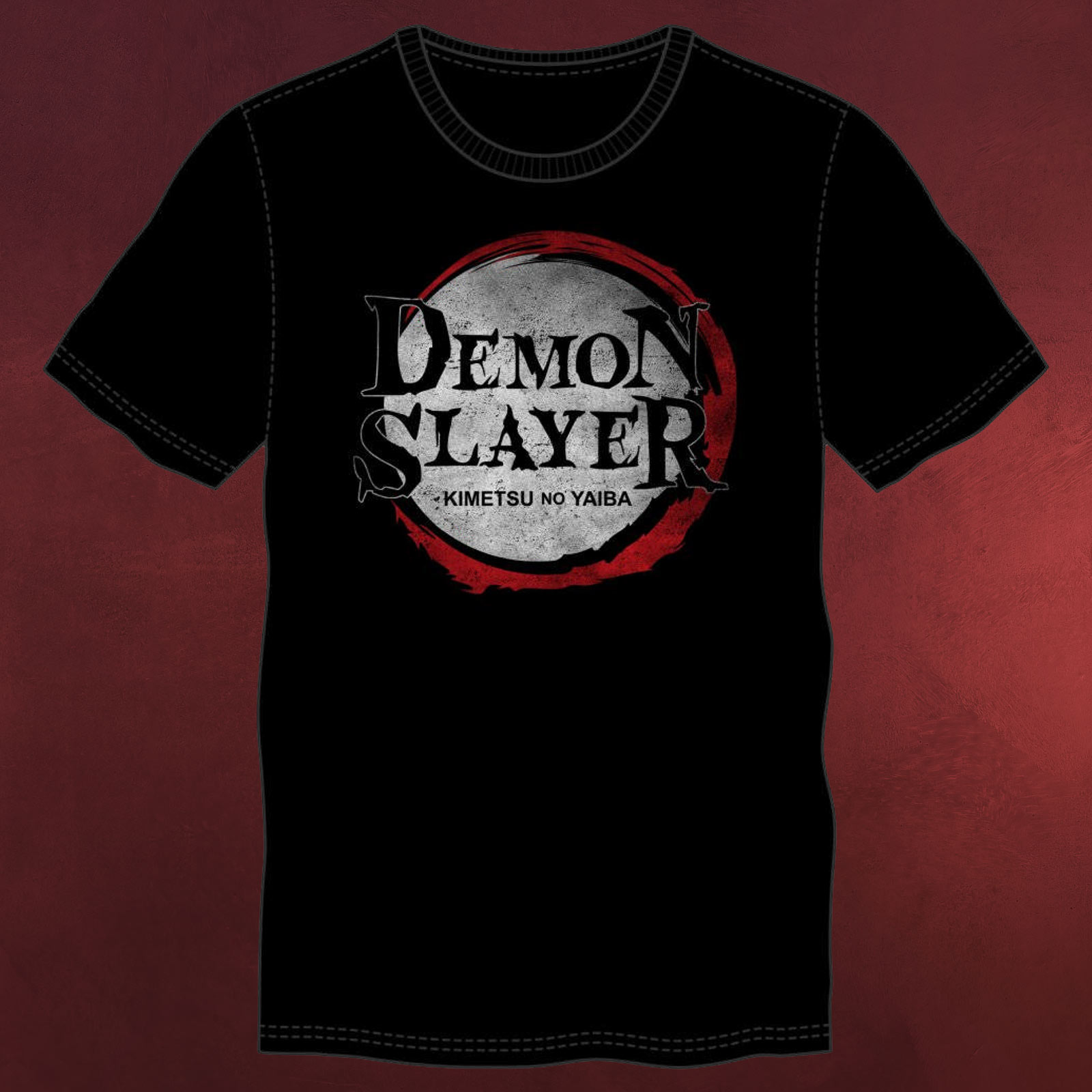 Demon Slayer - Logo T-Shirt schwarz | Elbenwald