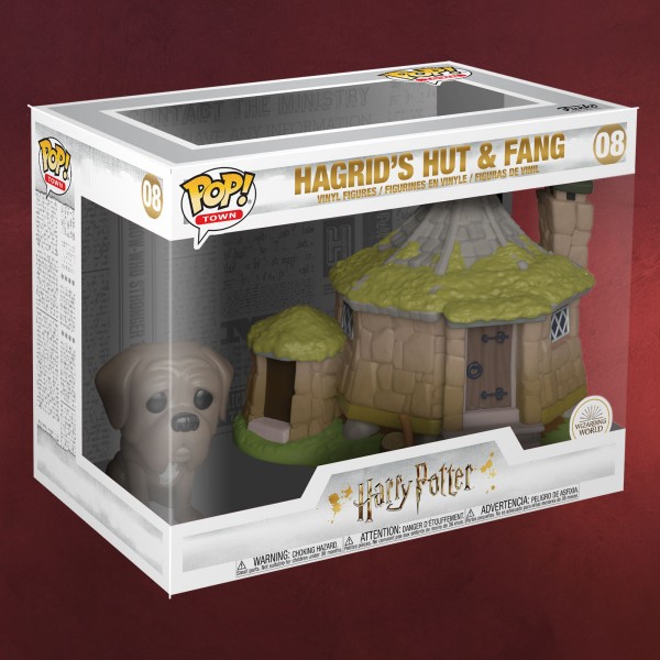 Harry Potter - Hagrids Hütte mit Fang Funko Pop Figuren Set