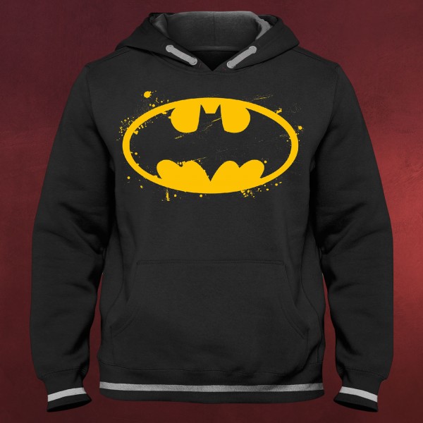 Batman - Logo Kinder Hoodie schwarz