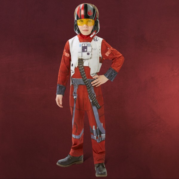 Star Wars - Poe X-Wing Fighter Kostüm Kinder