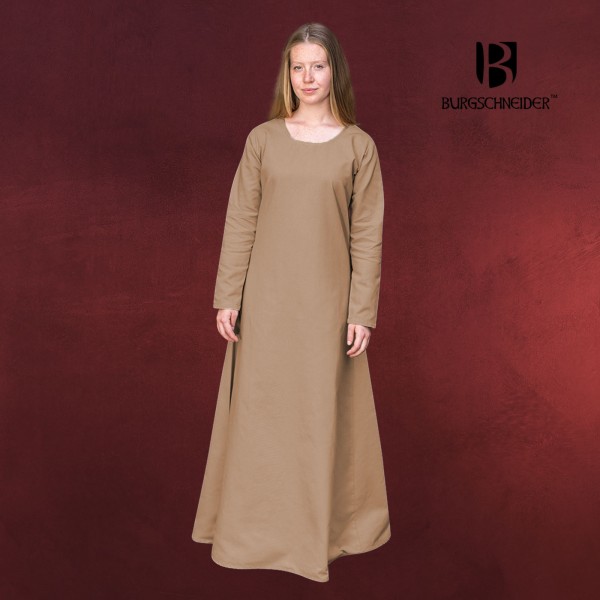 Mittelalter Unterkleid Freya beige