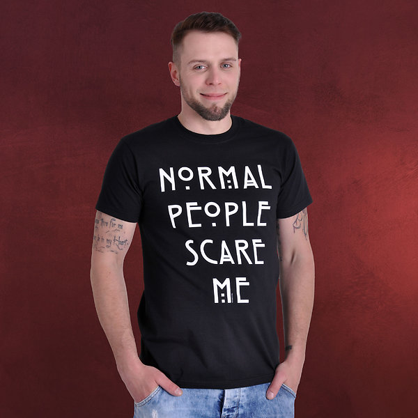 American Horror Story Normal People Scare Me T Shirt Elbenwald