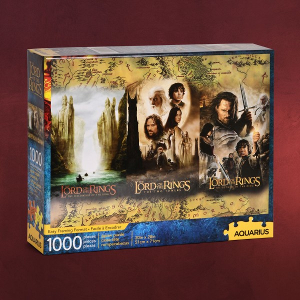 Herr der Ringe - Trilogie Puzzle 1000 Teile