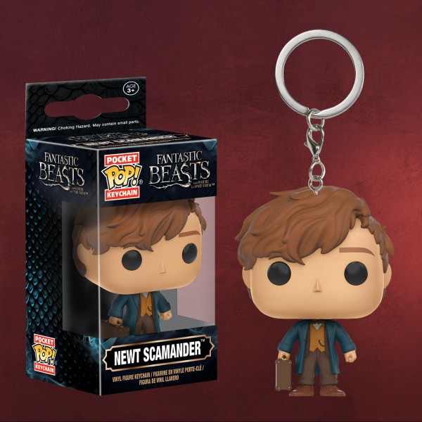 Newt Scamander Funko Pop Schlüsselanhänger - Phantastische Tierwesen
