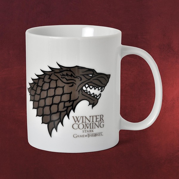 Game of Thrones - House Stark Tasse weiß