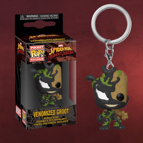 Marvel - Venomized Groot Funko Pop Schlüsselanhänger