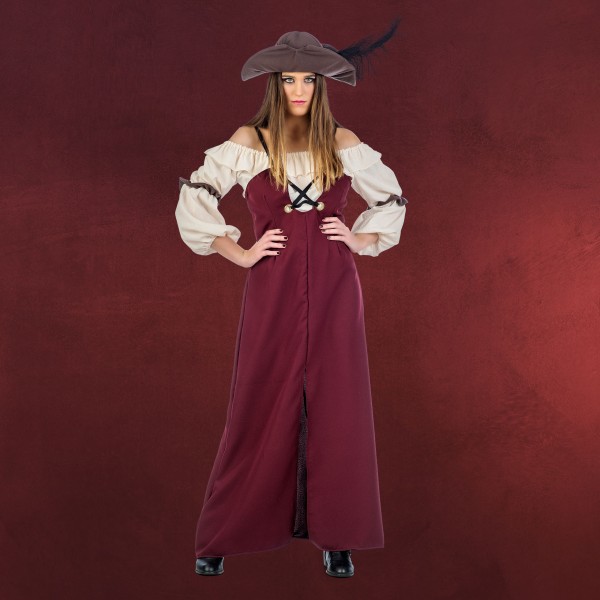 Piratin Grace - Kostüm Damen