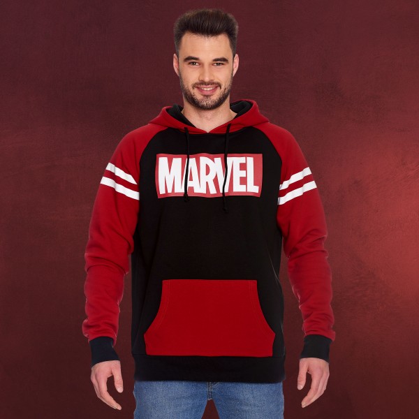 marvel logo pullover