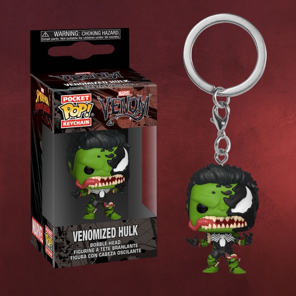 Marvel - Venomized Hulk Funko Pop Schlüsselanhänger