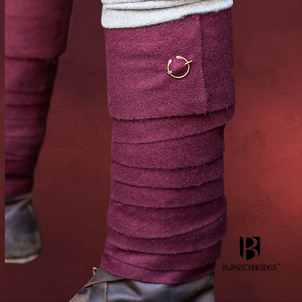 Mittelalter Fibelset Uri für Beinwickel