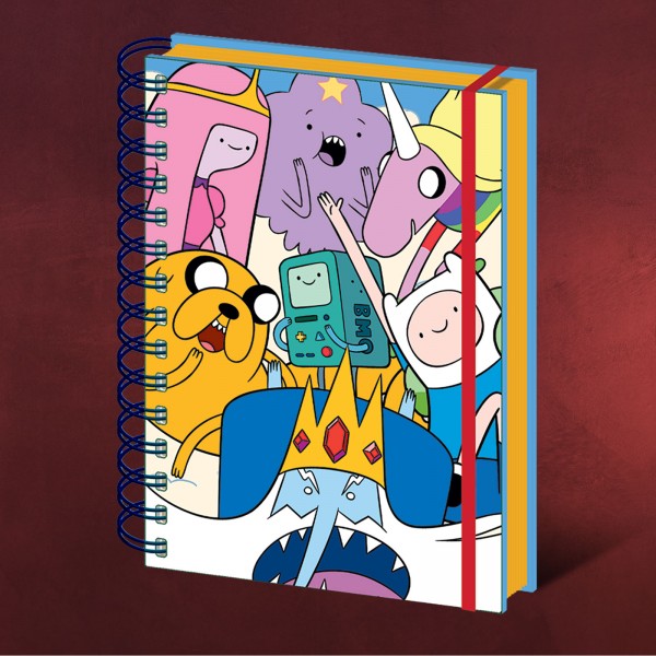 Adventure Time - Characters Notizbuch A5