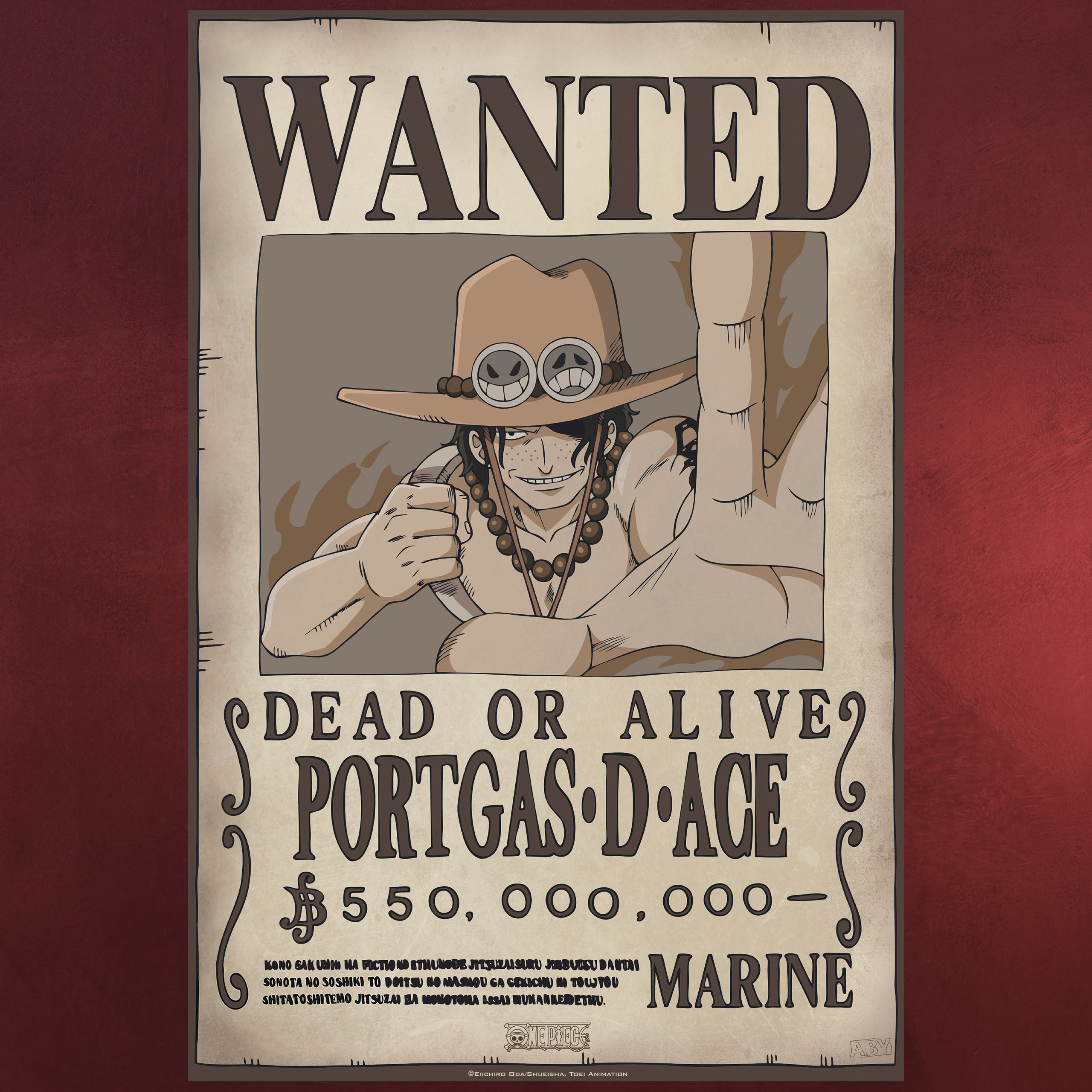 font one piece wanted