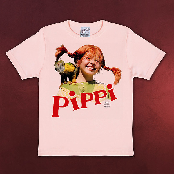 Pippi Langstrumpf Kinder T-Shirt