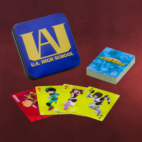 My Hero Academia Spielkarten in Metallbox